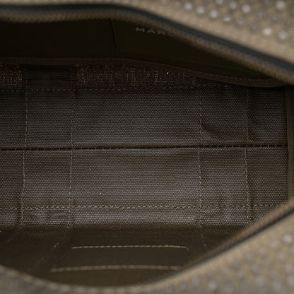 Marc Jacobs Crystal Canvas Small The Tote Bag Slate Green 5 of 12