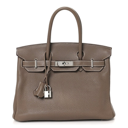 Hermes Togo Birkin 30 Etoupe 1 of 7