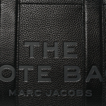 Marc Jacobs Grained Calfskin Small The Tote Bag Black 7 of 7
