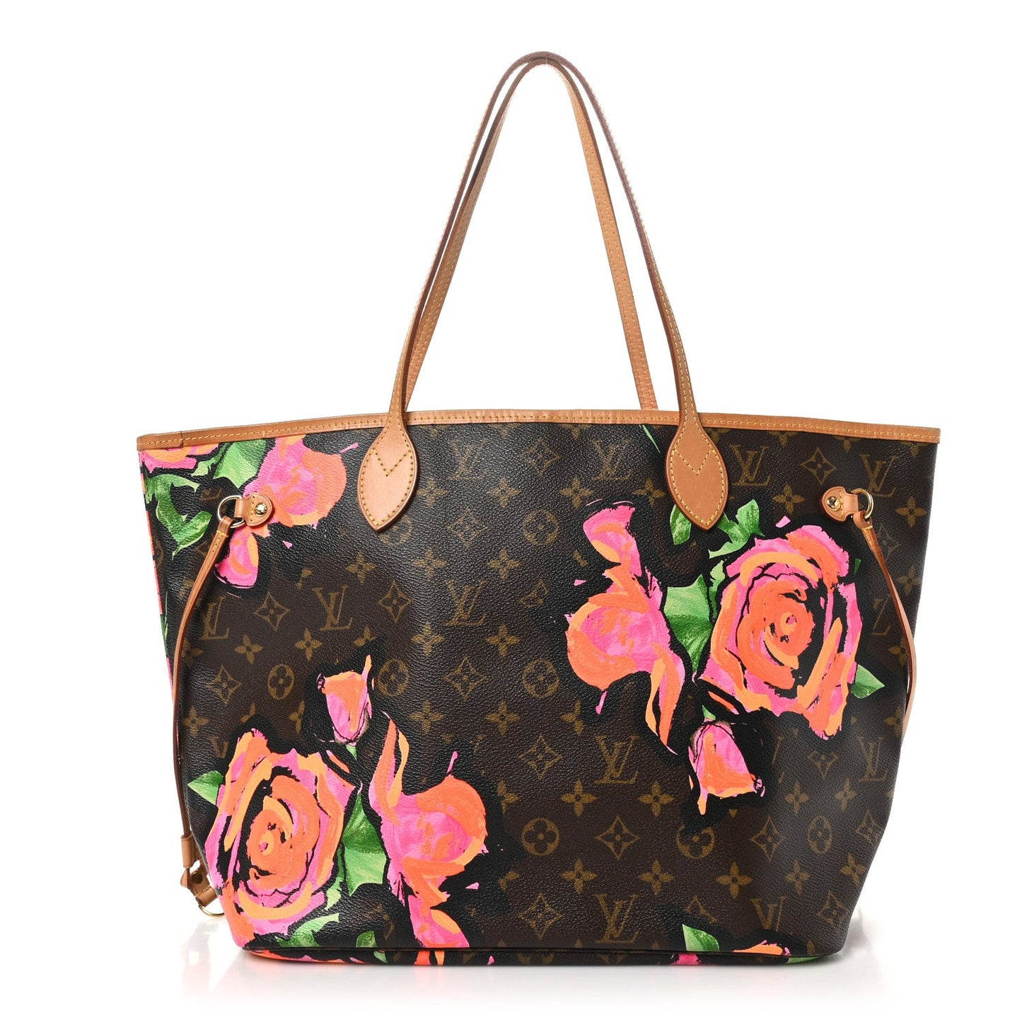 Monogram Roses Neverfull MM