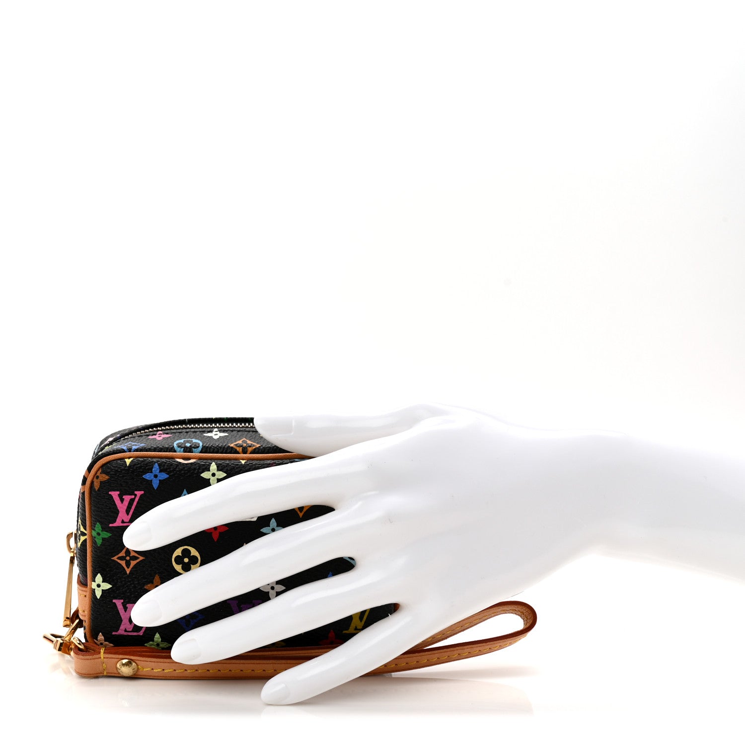 Louis Vuitton Monogram Multicolor Trousse Wapity Black 2 of 6