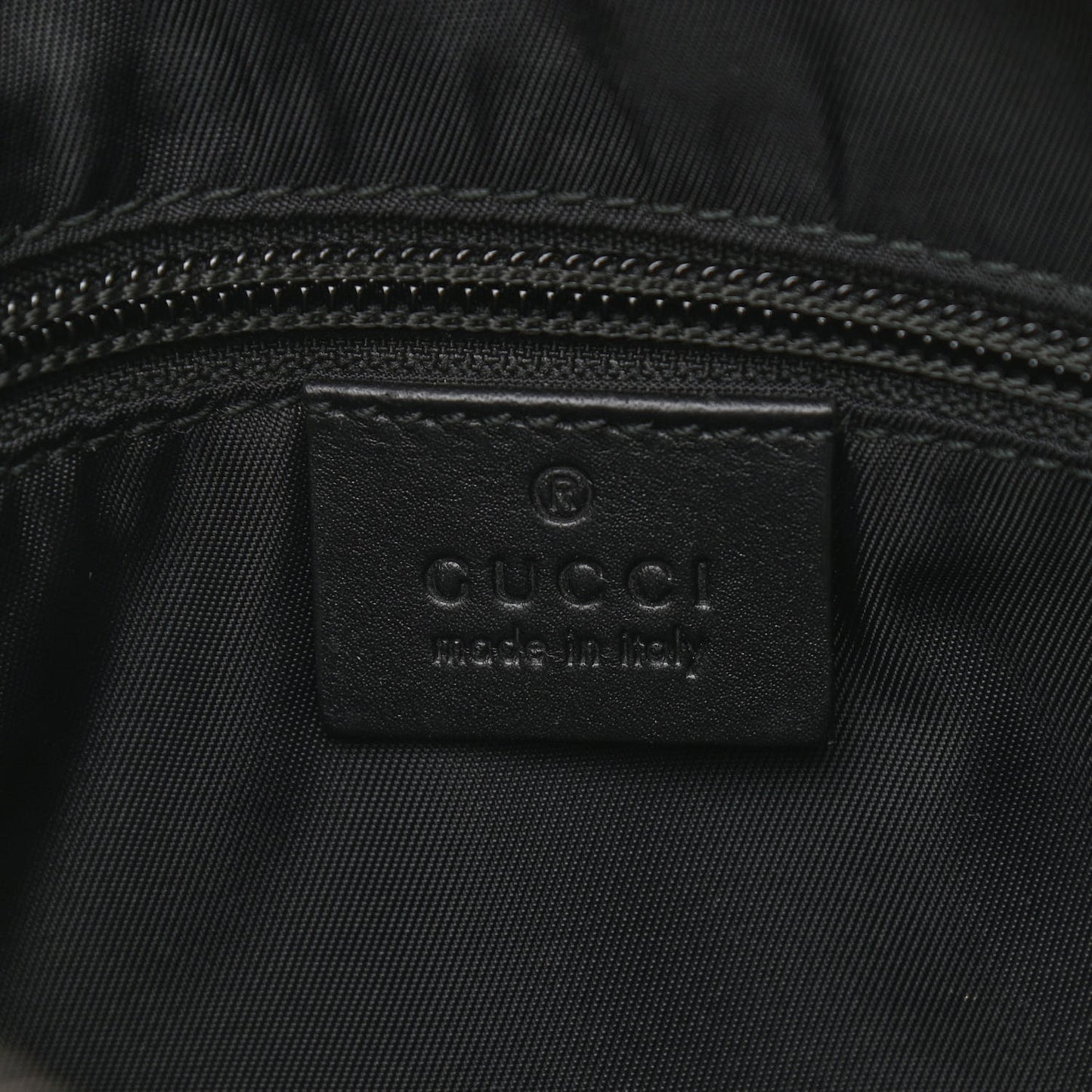 GG Supreme Monogram Flat Messenger Bag Black Grey