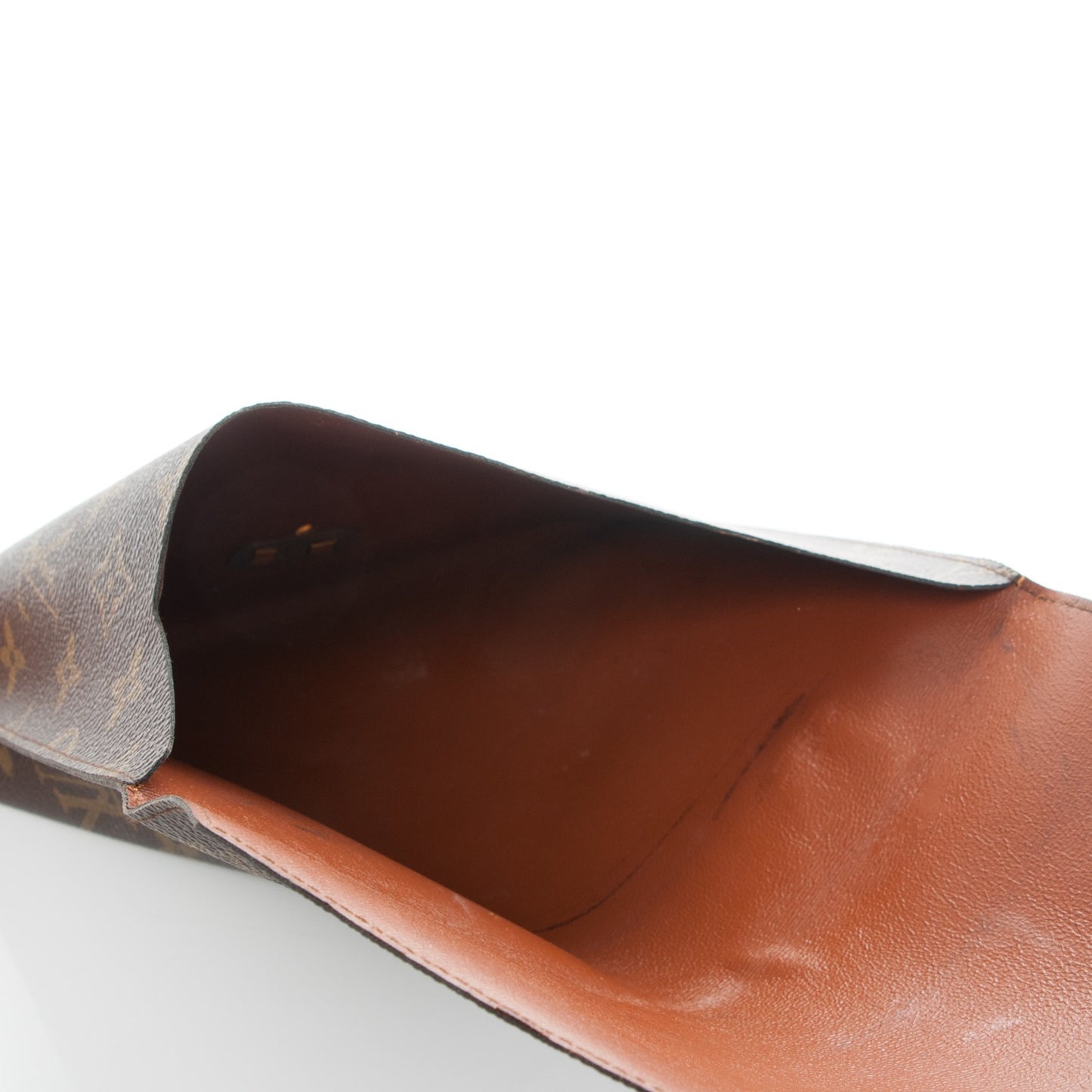 Monogram Poche Plate Envelope Clutch PM