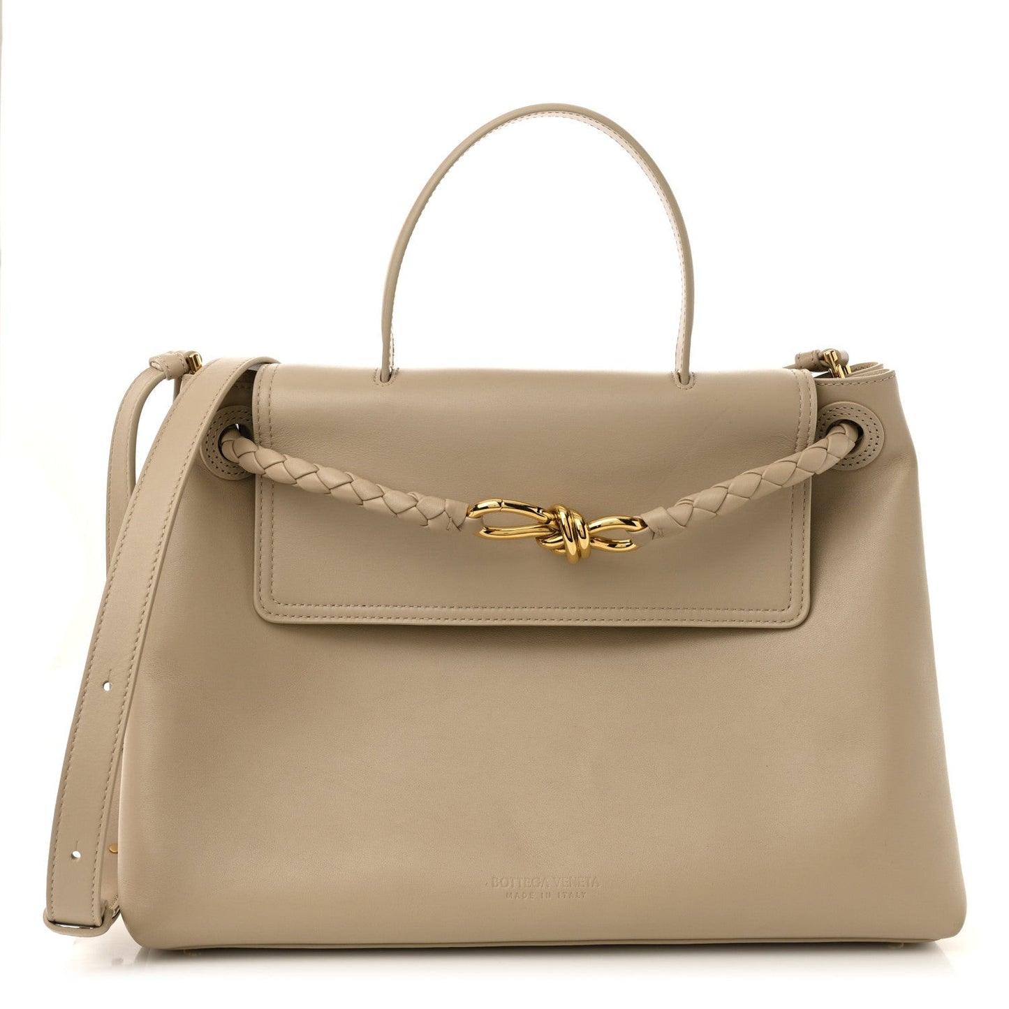 Silky Calfskin Medium Ciao Ciao Ecru