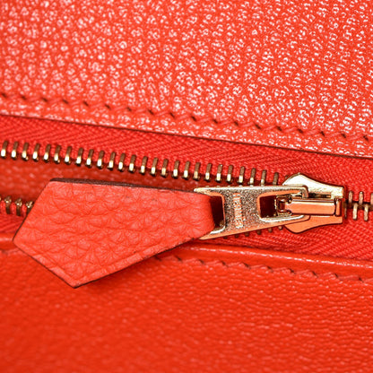 Hermes Togo Birkin 35 Capucine 19 of 27