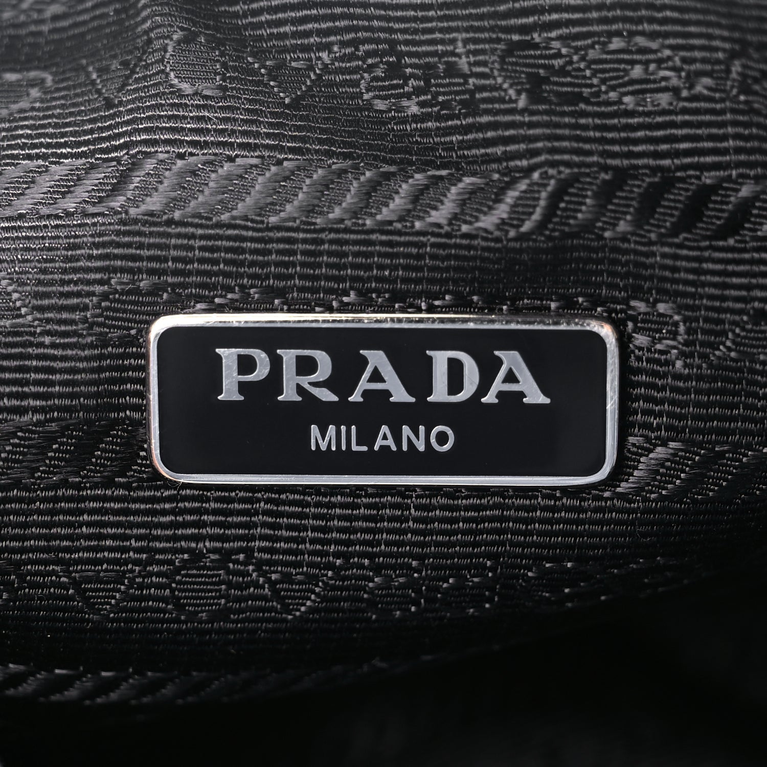 Prada Tessuto Nylon Mini Re-Edition 2000 Bag  Black 5 of 8