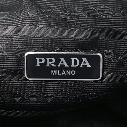 Prada Tessuto Nylon Mini Re-Edition 2000 Bag  Black 5 of 8