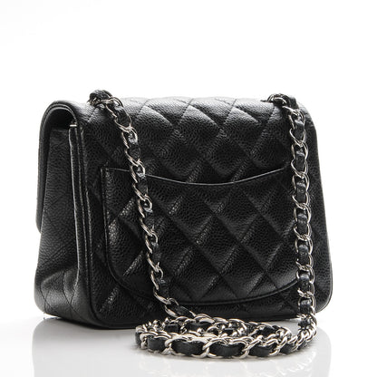 Chanel Caviar Quilted Mini Square Flap Black 3 of 7