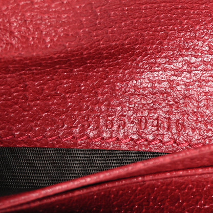 Gucci GG Supreme Monogram Flora Web Ophidia Card Case Red 7 of 7