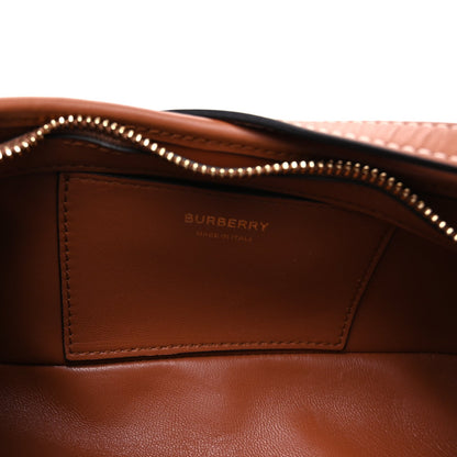 Burberry E-Canvas Vintage Check Sling Buckle Bag Briar Brown 4 of 8