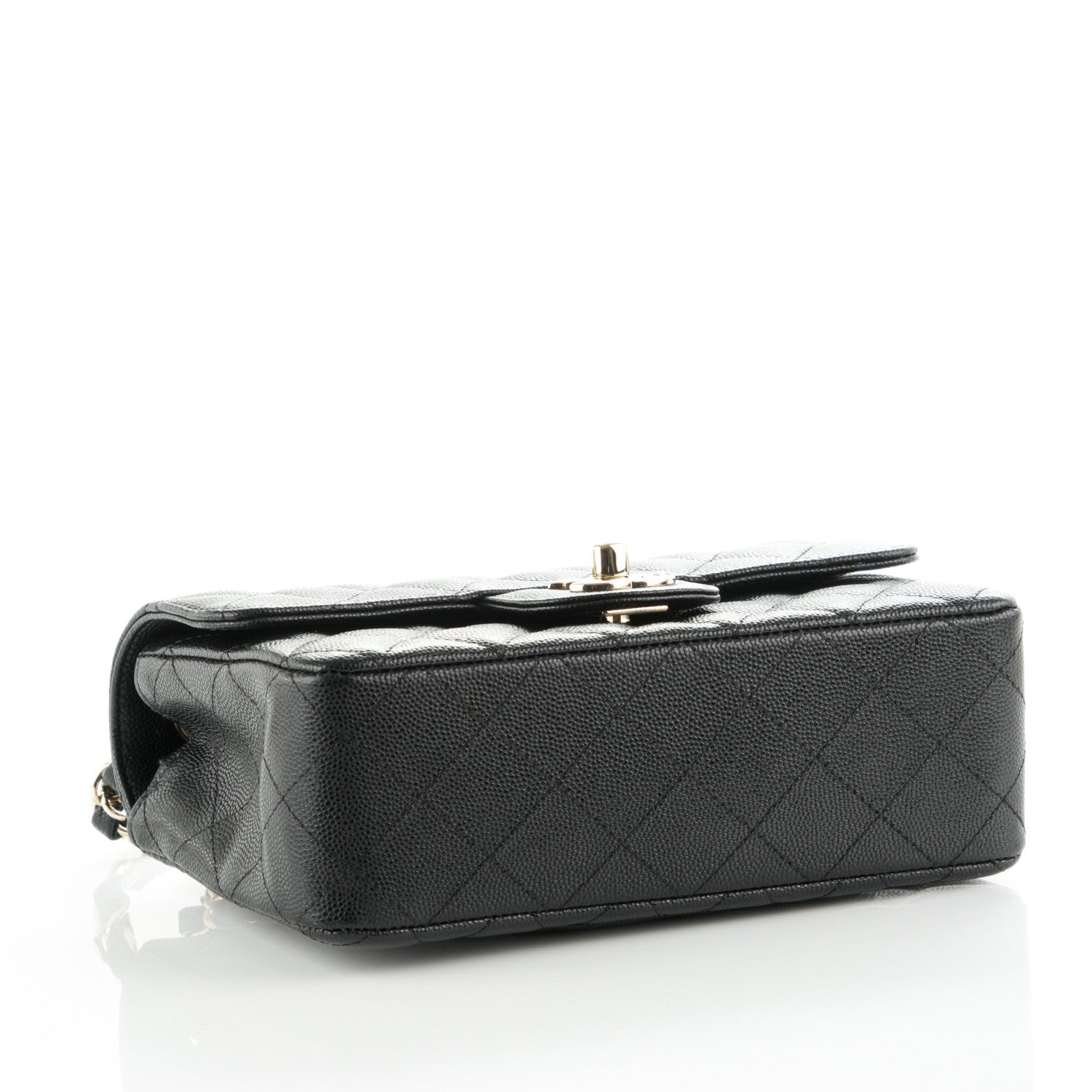 Chanel Caviar Quilted Mini Rectangular Flap Black 4 of 8