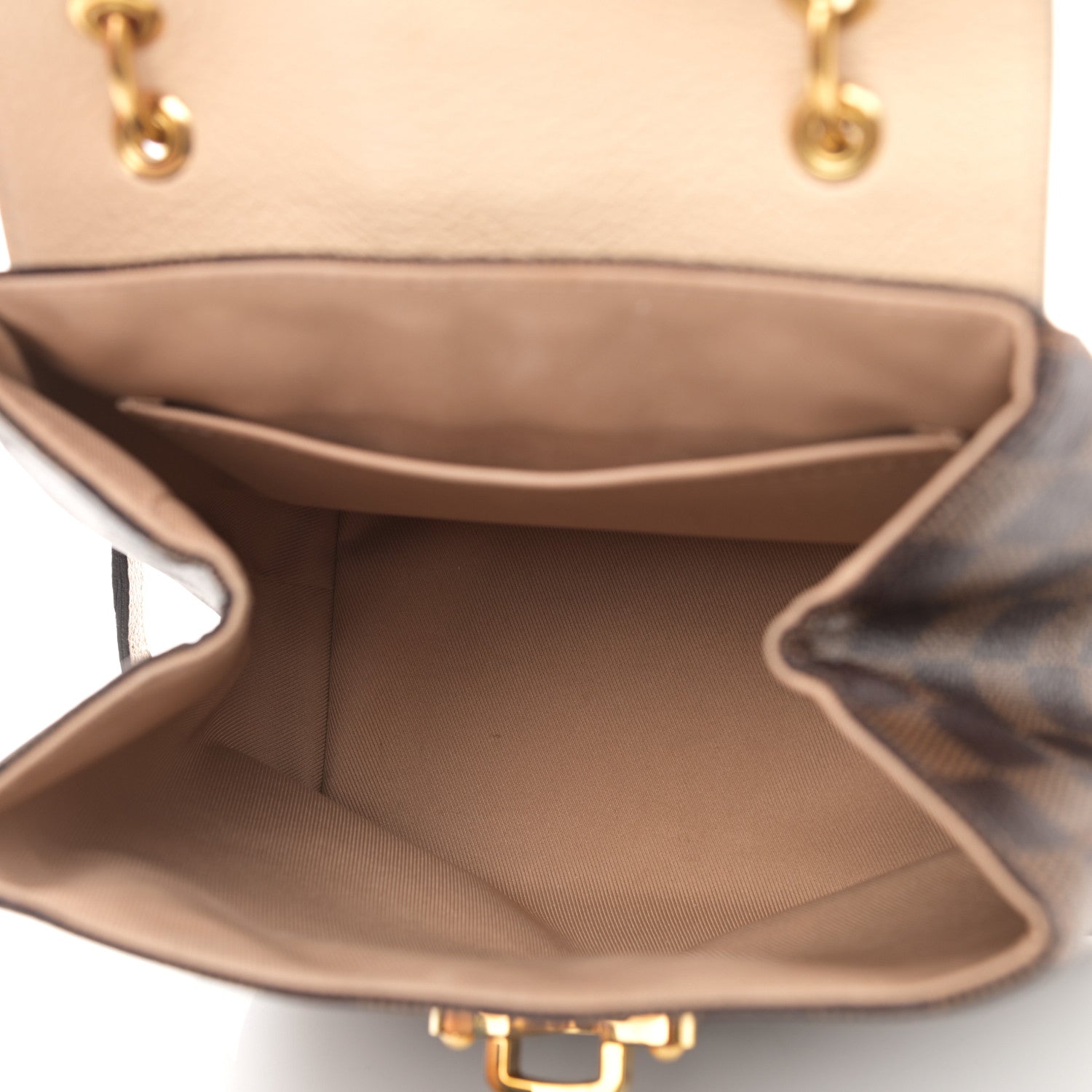 Louis Vuitton Damier Ebene Clapton Backpack Creme 5 of 9