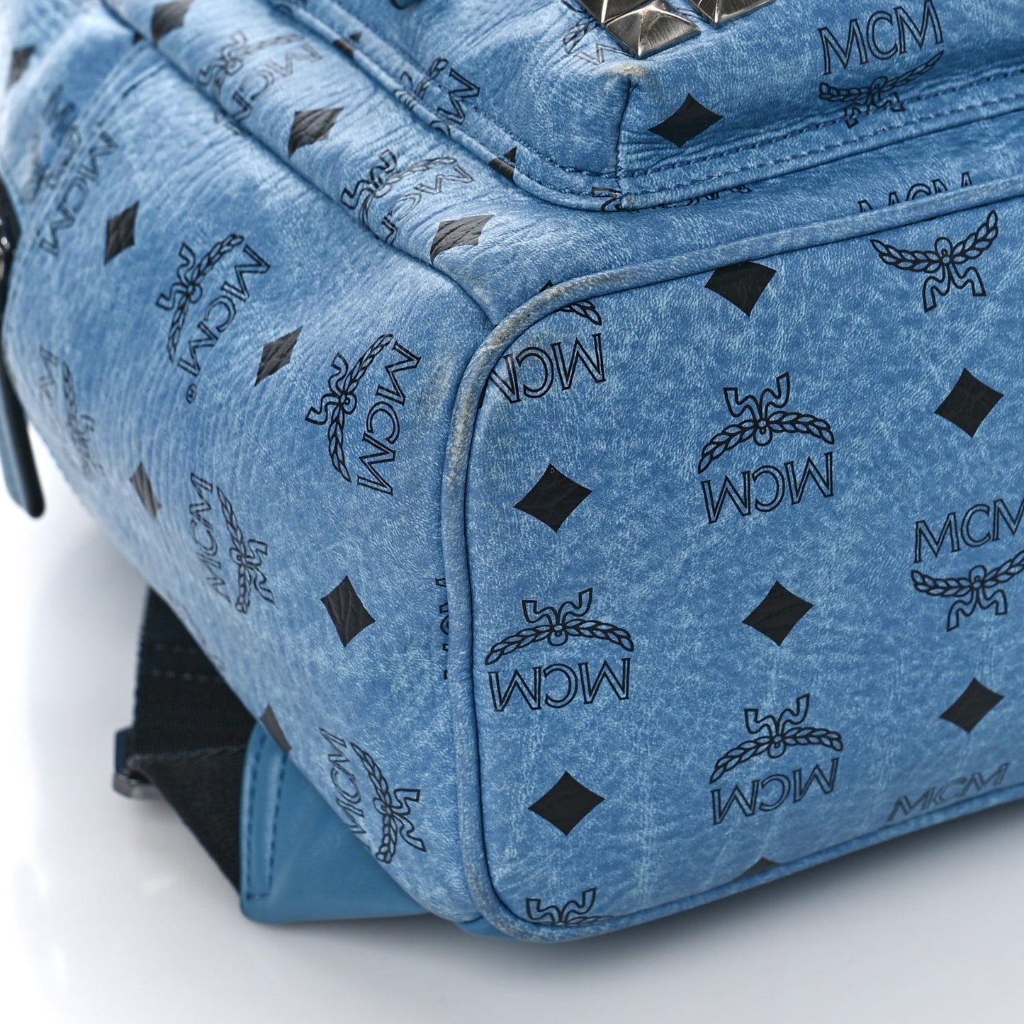 Visetos Studded Small Stark M Backpack Blue