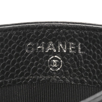 Chanel Caviar Quilted Card Holder Black 6 of 7