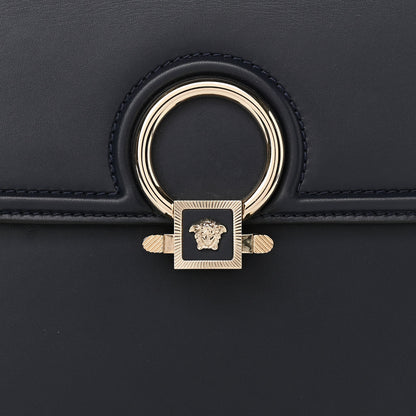 Versace Calfskin Small DV One Navy 8 of 14
