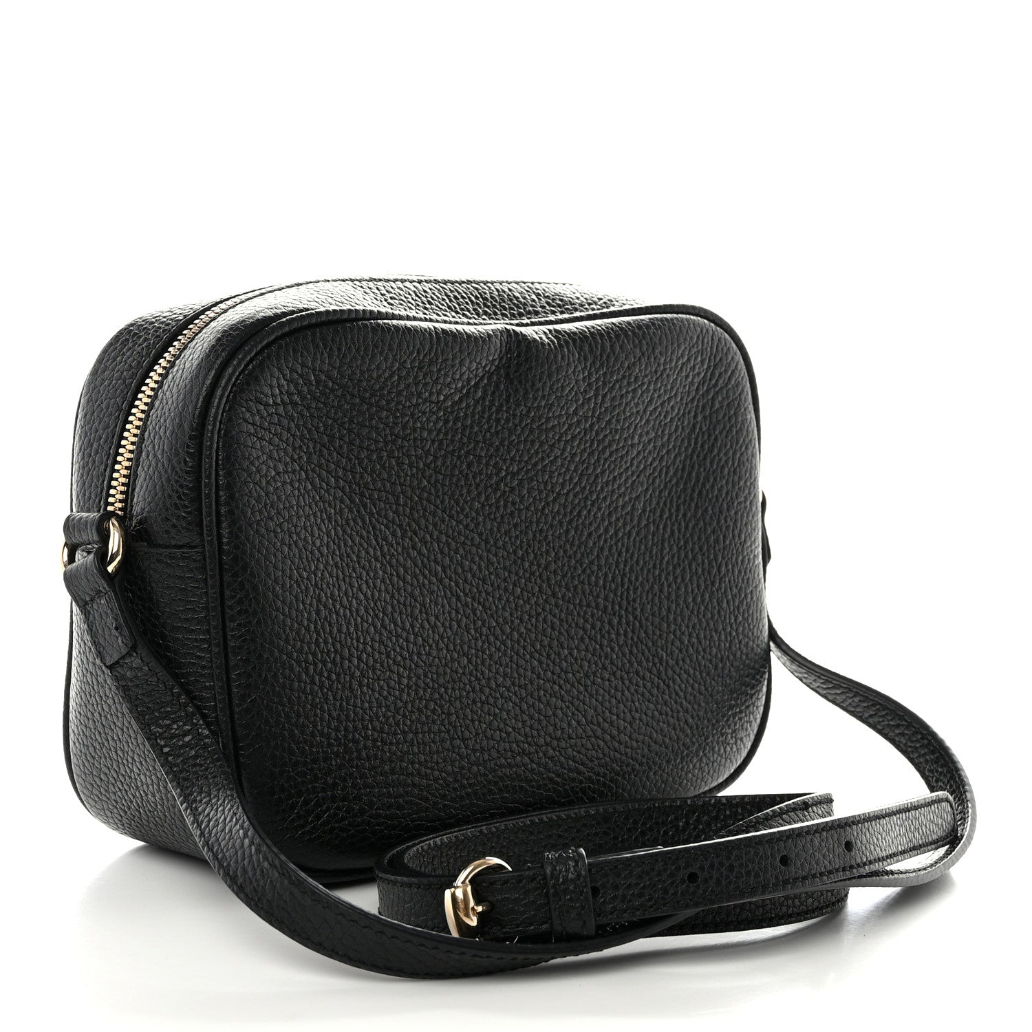Gucci Pebbled Calfskin Small Soho Disco Bag Black 3 of 13