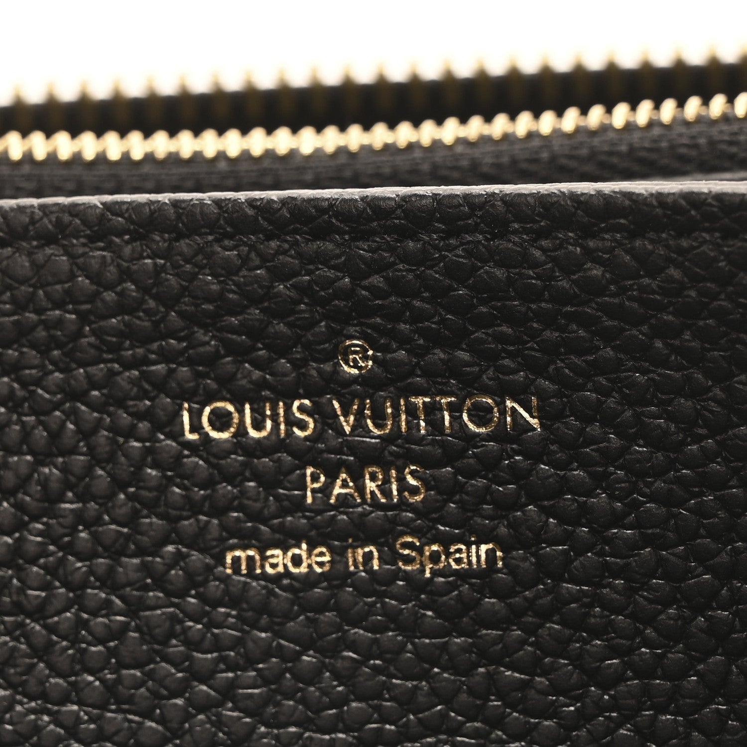 Louis Vuitton Empreinte Zippy Wallet Black 6 of 7
