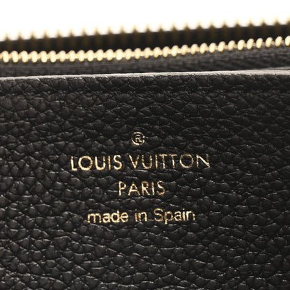 Louis Vuitton Empreinte Zippy Wallet Black 6 of 7