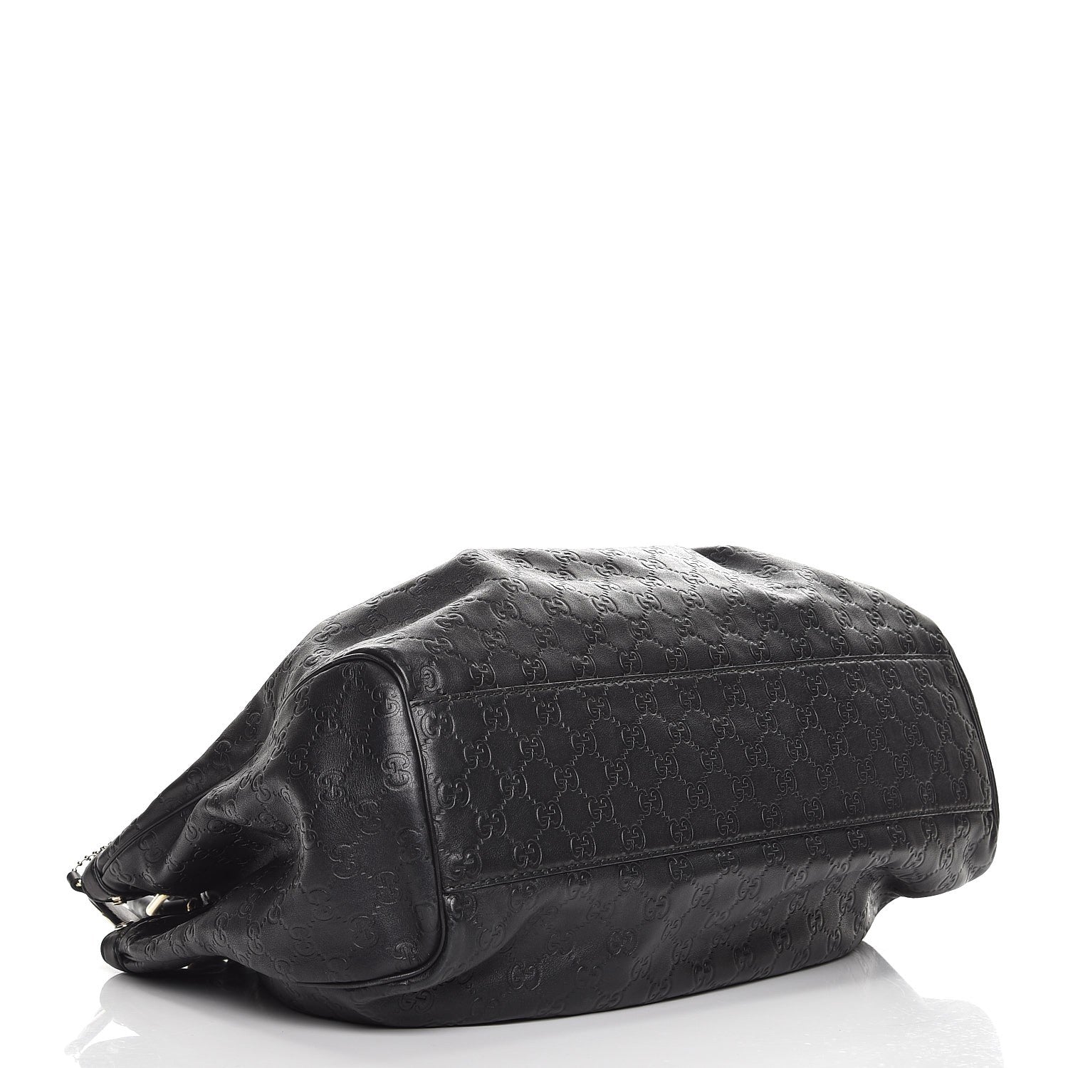 Gucci Guccissima Large Sukey Tote Black 4 of 12