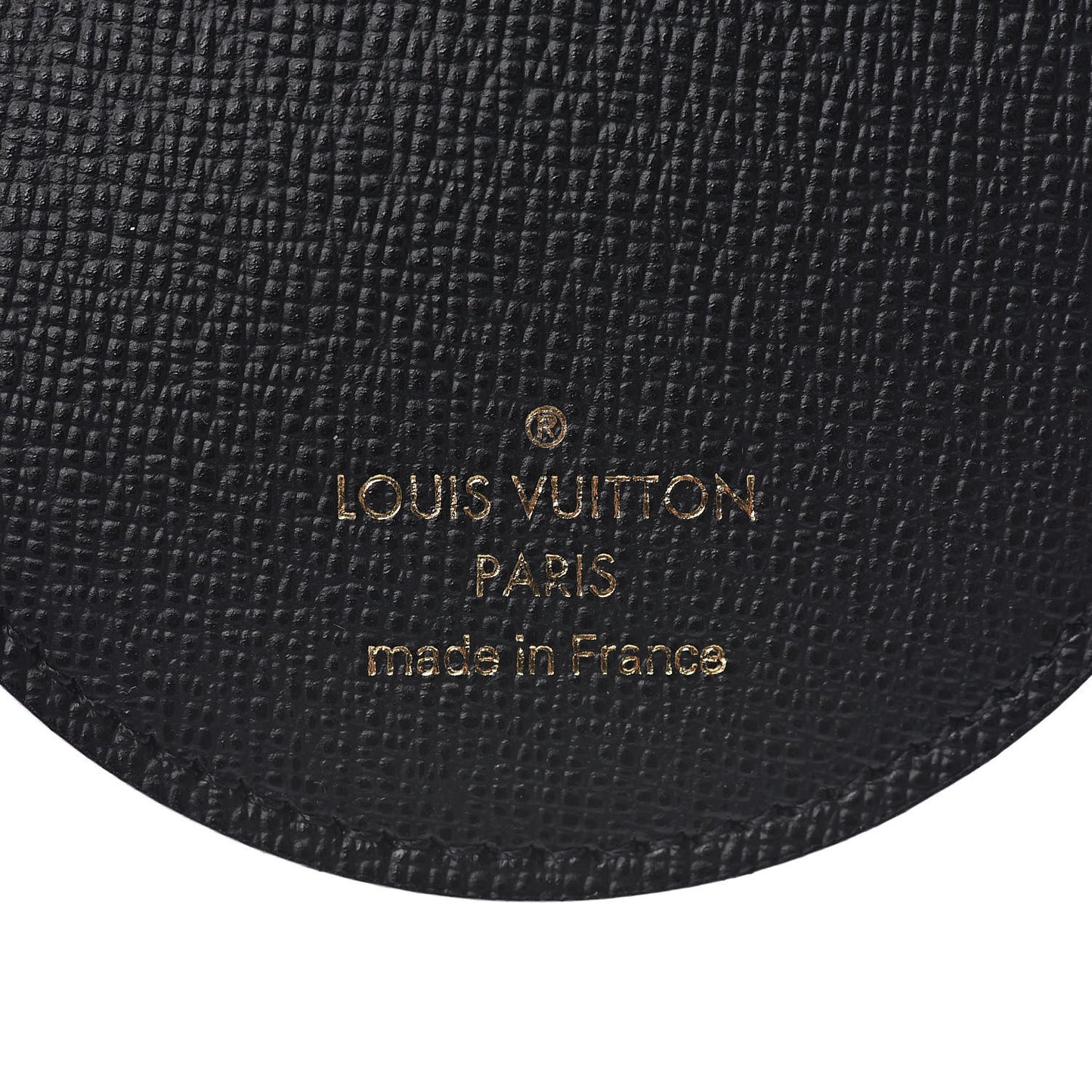 Monogram Blossom Bag Charm Key Holder Black