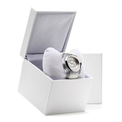 Gucci Stainless Steel Rubber 46mm Sync Web Quartz Watch White 7 of 7