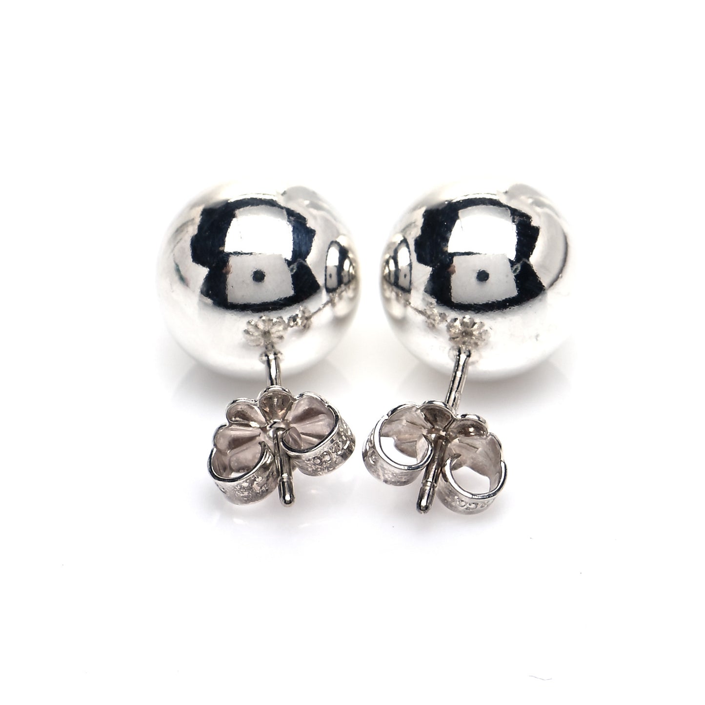 Sterling Silver 10mm HardWear Ball Earrings