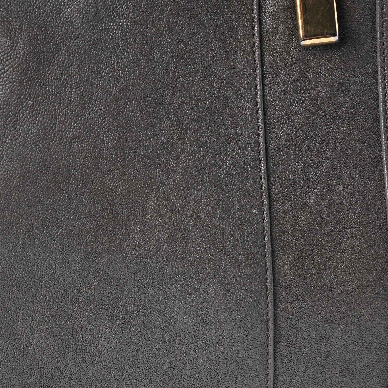 Saint Laurent Sheepskin Small Cabas ChYc Grey 9 of 15