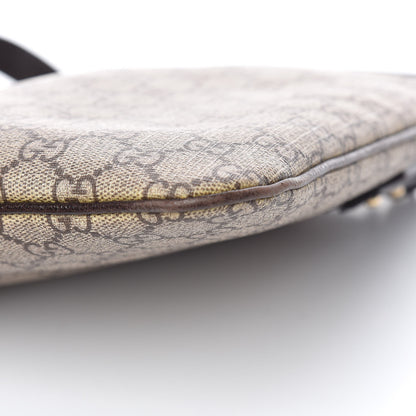 Gucci GG Plus Monogram Flat Messenger Beige Dark Brown 6 of 9