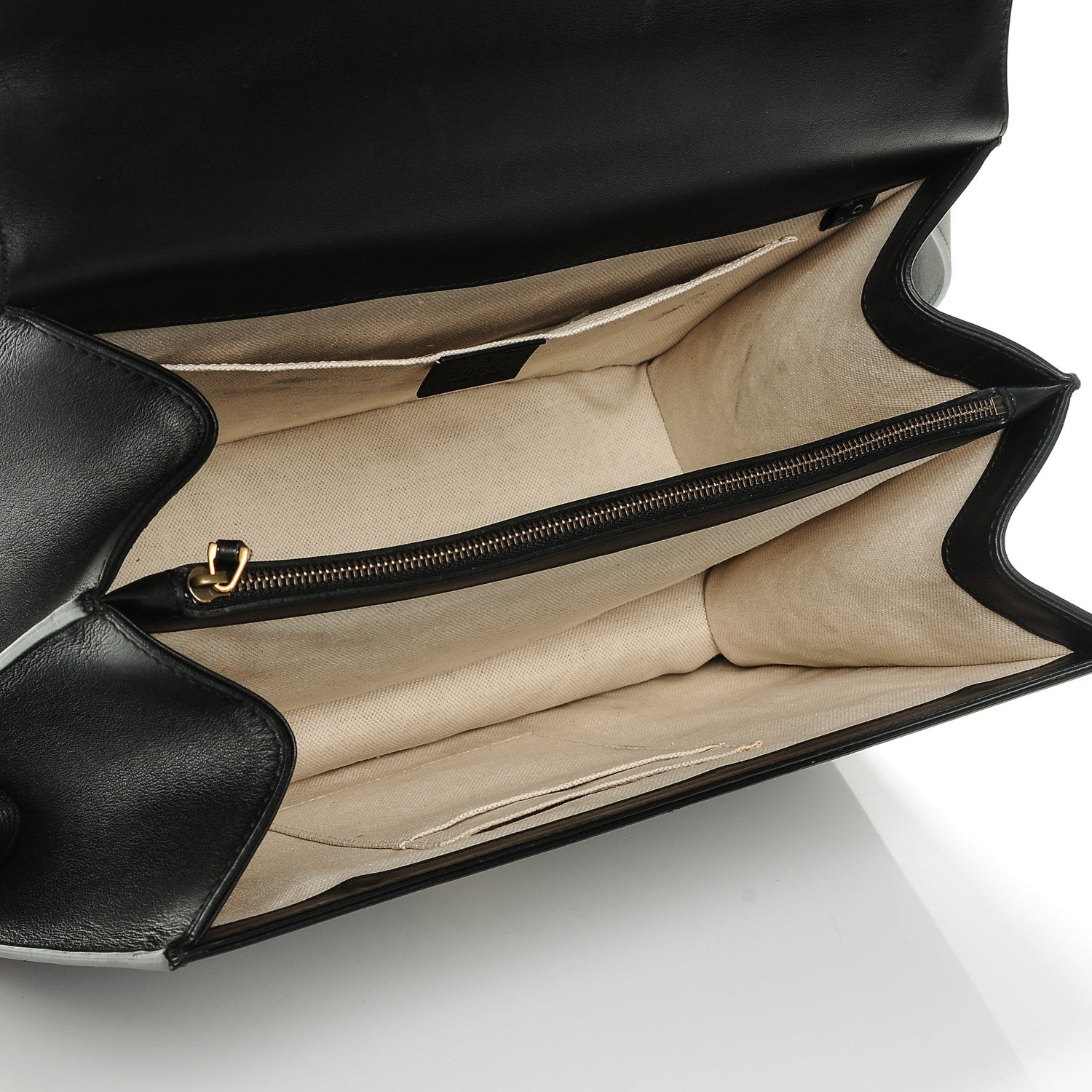 Gucci Calfskin Bamboo Web Large Dionysus Top Handle Bag Black Bright Evergreen Hibiscus Red 5 of 11