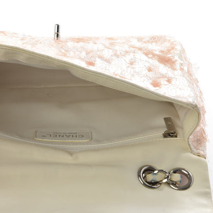 Chanel Sequin Paillette Small Flap Light Pink 4 of 10