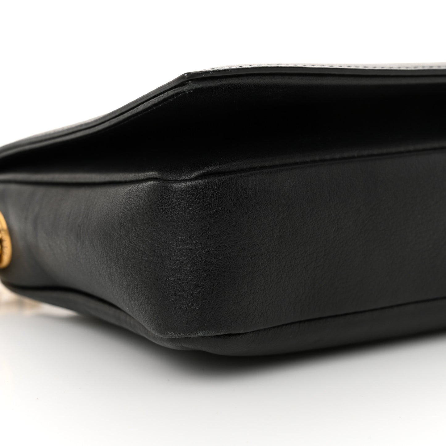 Lambskin Monogram Kate 99 Baguette Shoulder Bag Black