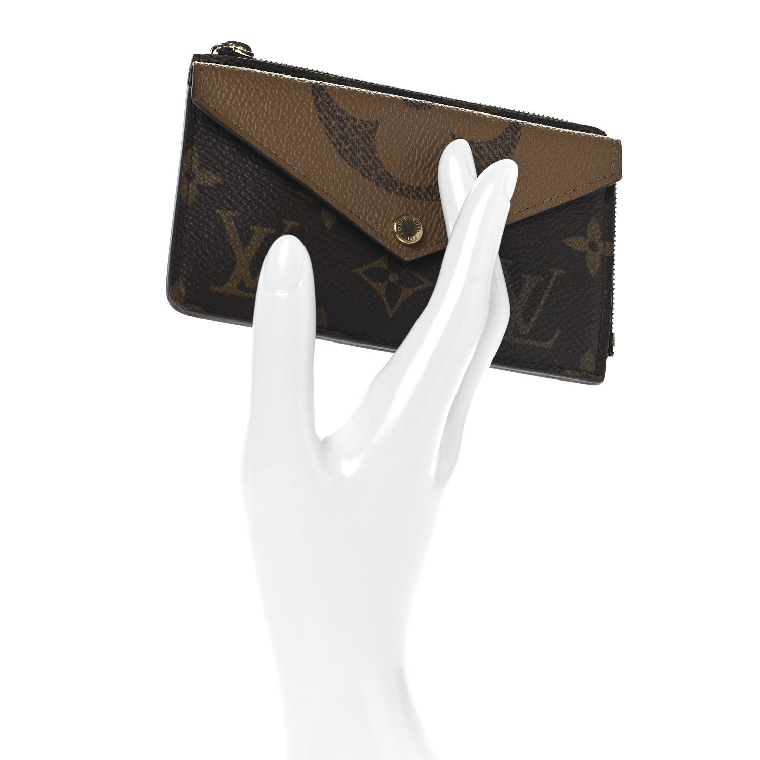 Louis Vuitton Reverse Monogram Recto Verso Card Holder Brown 2 of 6