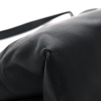 Celine Shrunken Lambskin All Soft Shoulder Bag Black 6 of 10