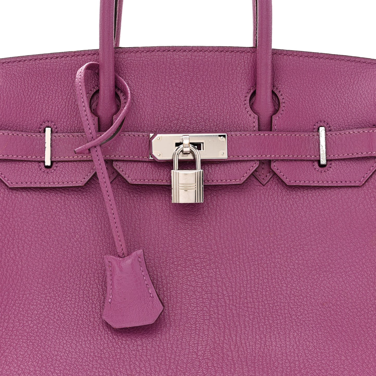 Chevre Mysore Birkin 30 Cyclamen