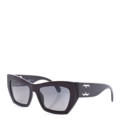 Chanel Acetate Cat Eye Sunglasses 5527 Purple 1 of 7