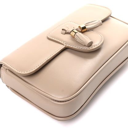 Celine Shiny Calfskin Tassel Belt Bag  Banane 8 of 9