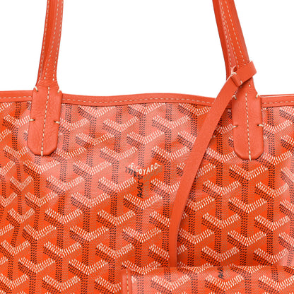 Goyard Goyardine Reversible Mini Anjou Orange 12 of 16