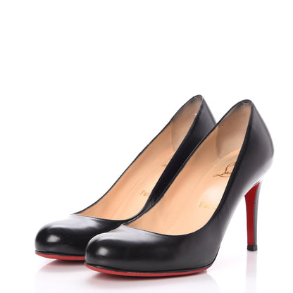 Christian Louboutin Kid Simple 85 Pumps 36 Black 3 of 9