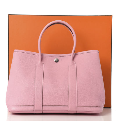 Hermes Vache Garden Party TPM 30 Rose Sakura 10 of 10