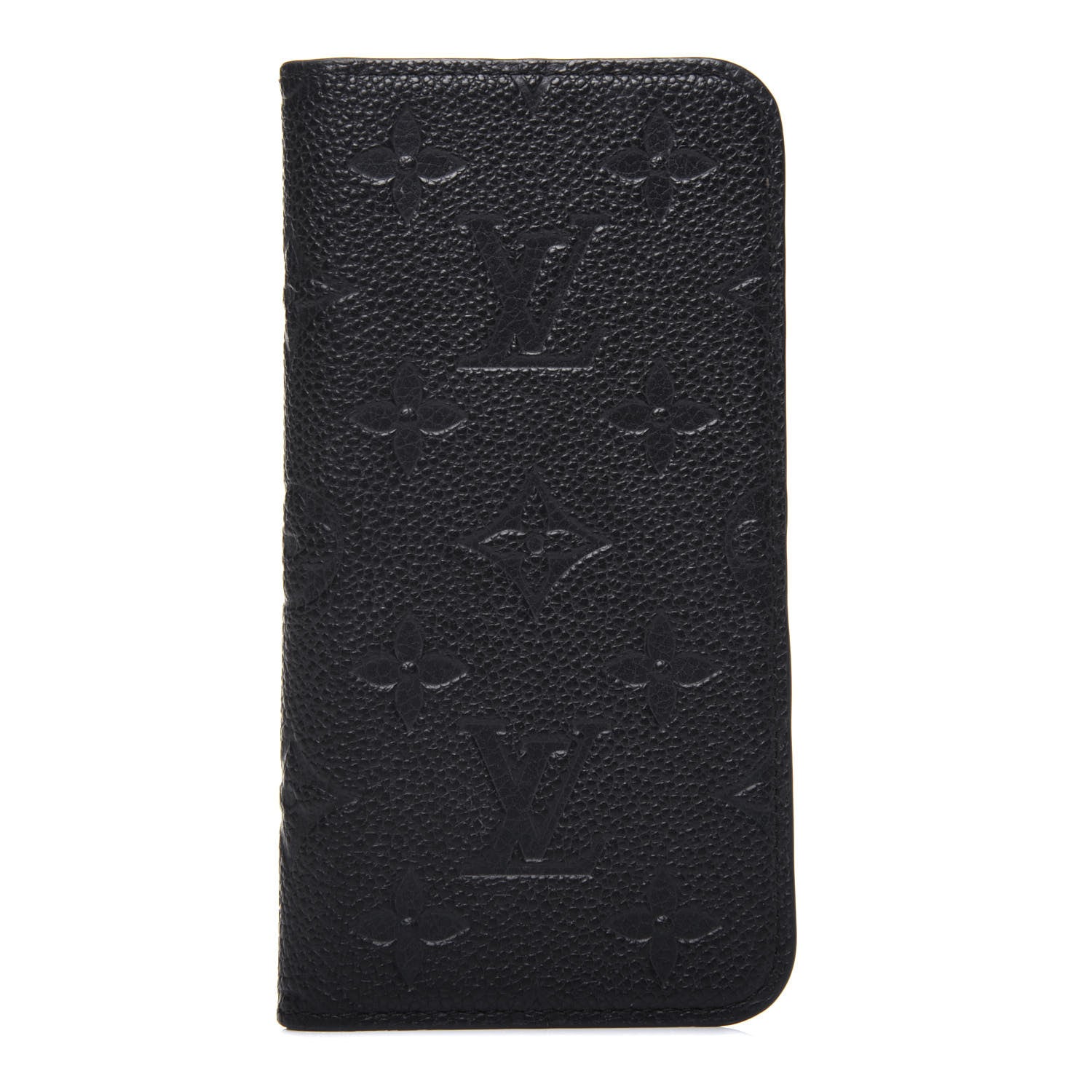Louis Vuitton Empreinte iPhone X/XS Folio Case Black 1 of 12