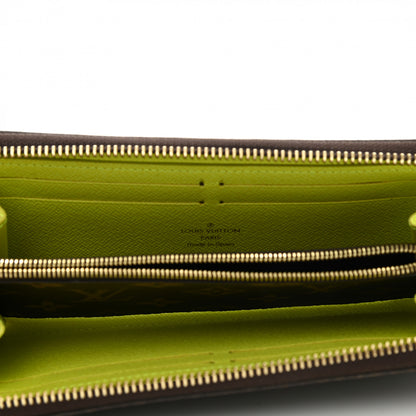 Louis Vuitton Monogram Clemence Wallet Acid Yellow 5 of 7