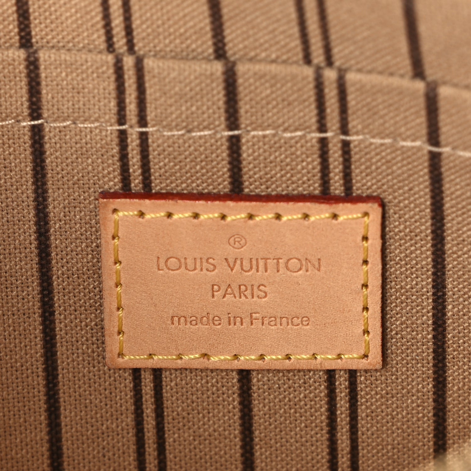 Louis Vuitton Monogram Neverfull MM GM Pochette 7 of 7