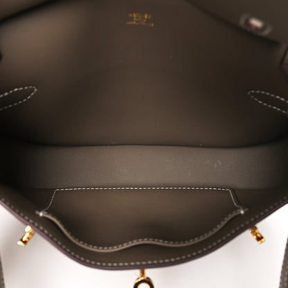 Hermes Swift Mini Jypsiere Etoupe 5 of 7