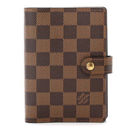 Louis Vuitton Damier Ebene Small Ring Agenda Cover 1 of 11