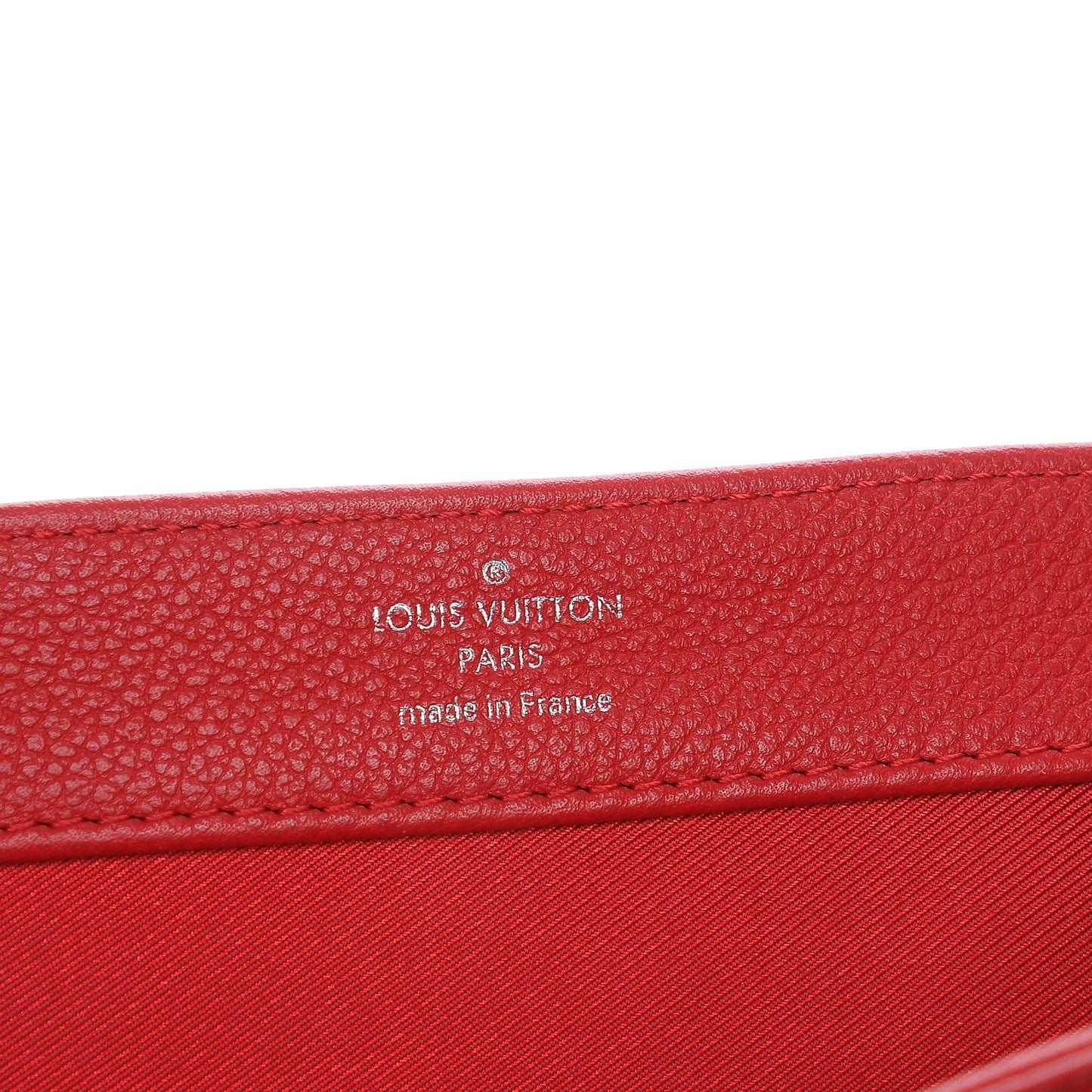 Calfskin Lockme II Chain Bag BB Rubis