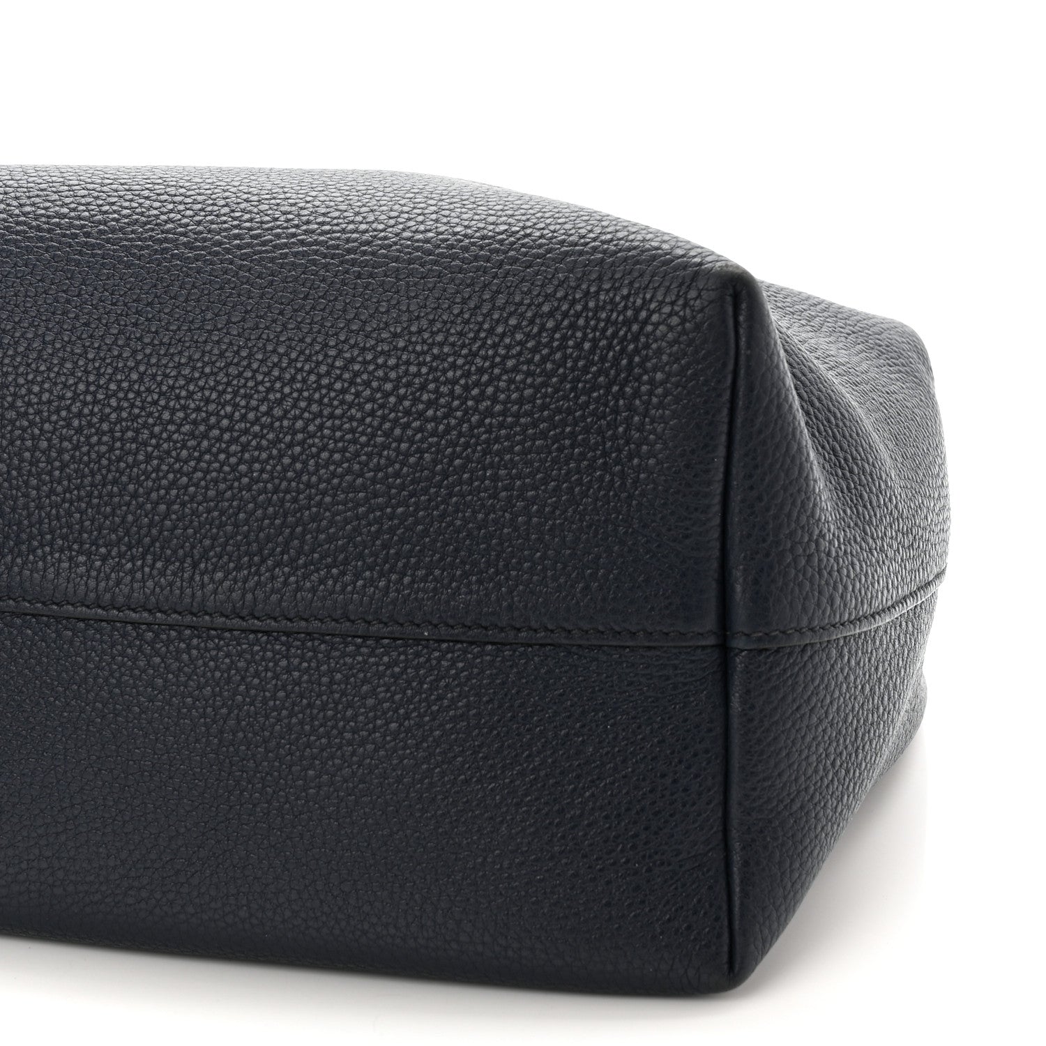 Prada Vitello Phenix Embossed Logo Hobo Baltico 10 of 10