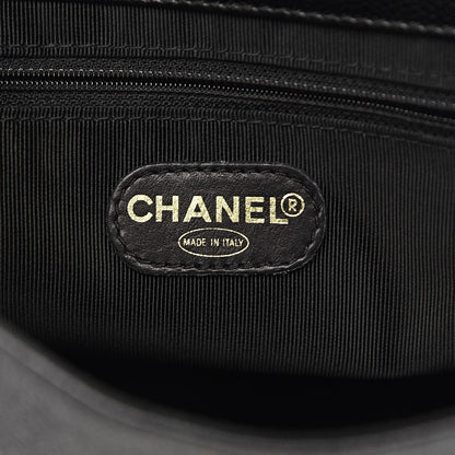 Chanel Caviar CC Shoulder Bag Black 6 of 10