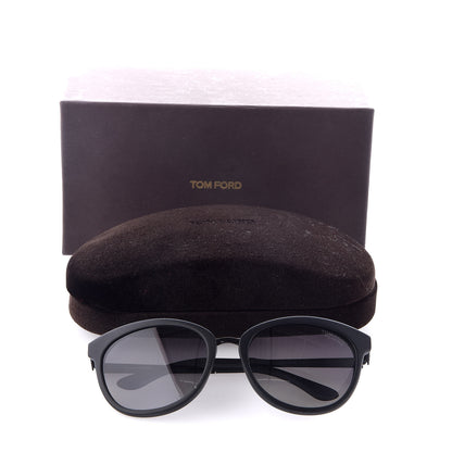 Tom Ford Emma Cat Eye Polarized Sunglasses TF461 Black 8 of 8