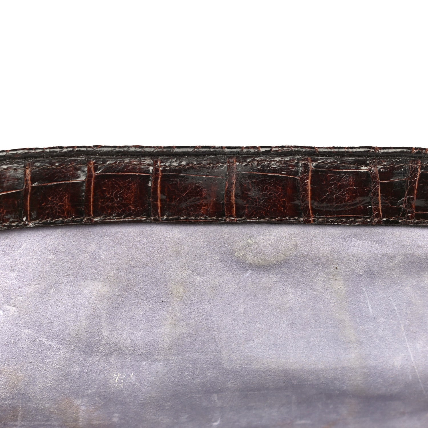 Nancy Gonzalez Crocodile Clutch Brown 17 of 26