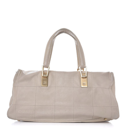 Chanel Calfskin Square Stitched Tote Ivory 1 of 15